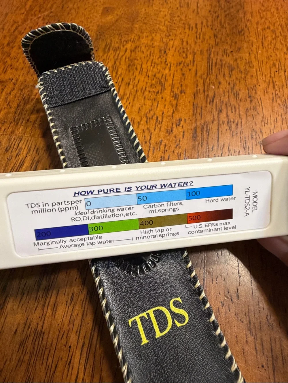TDS Water Quality Tester Pen - Black